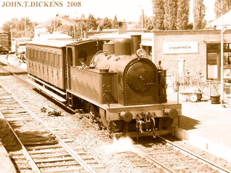 STEAMTRAIN DENDERMONDE PUURS by JOHN.T.DICKENS aka HEXJUMPER